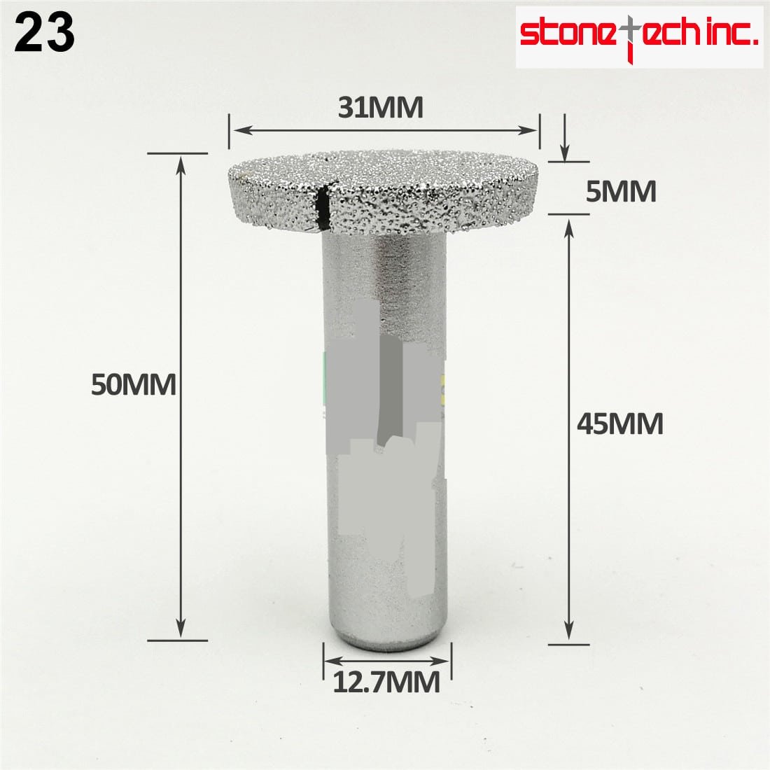 Engraving Machine Tool Woodworking Accessories Straight Vacuum Brazed Cutter Chenweiwei LCuiling-Shank 1pc 1/2 Marble Stone Granite Diamond Router Bits 