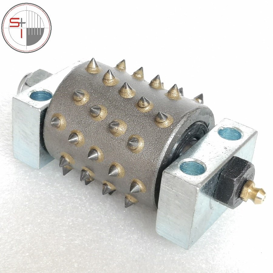 Bush Hammer Rollers-D45*54L*45Teeth With Support And Bearing