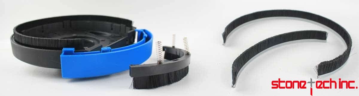 Raizi 1 Pc Separable Brush For 125/180 mm Dust Shroud Cover Tool Grinder Shroud Replaceble Brushes