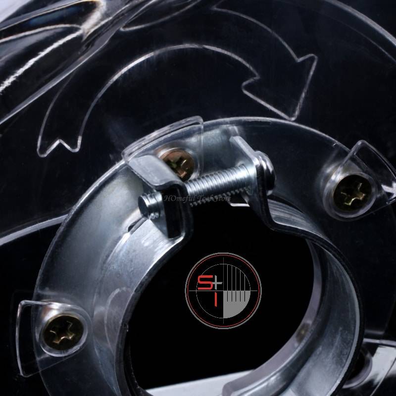 Grinding Cover For Angle Grinder & Amp Clear Cutting Dust Shroud