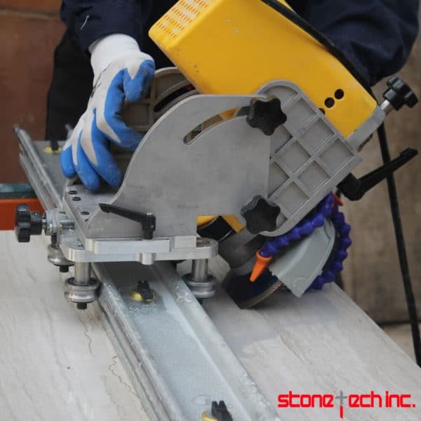 45 miter stone cutting saw machine with rail guide large ceramic tile 220/110 V Portable cutting machine