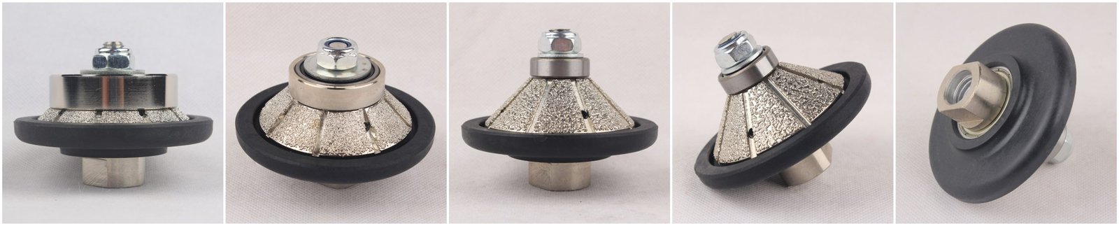 Vacuum Brazed Hand Profiler Wheel Bevel 5-20 mm Diamond Profile Grinding Wheel For Angle Grinder On Granite/Marble