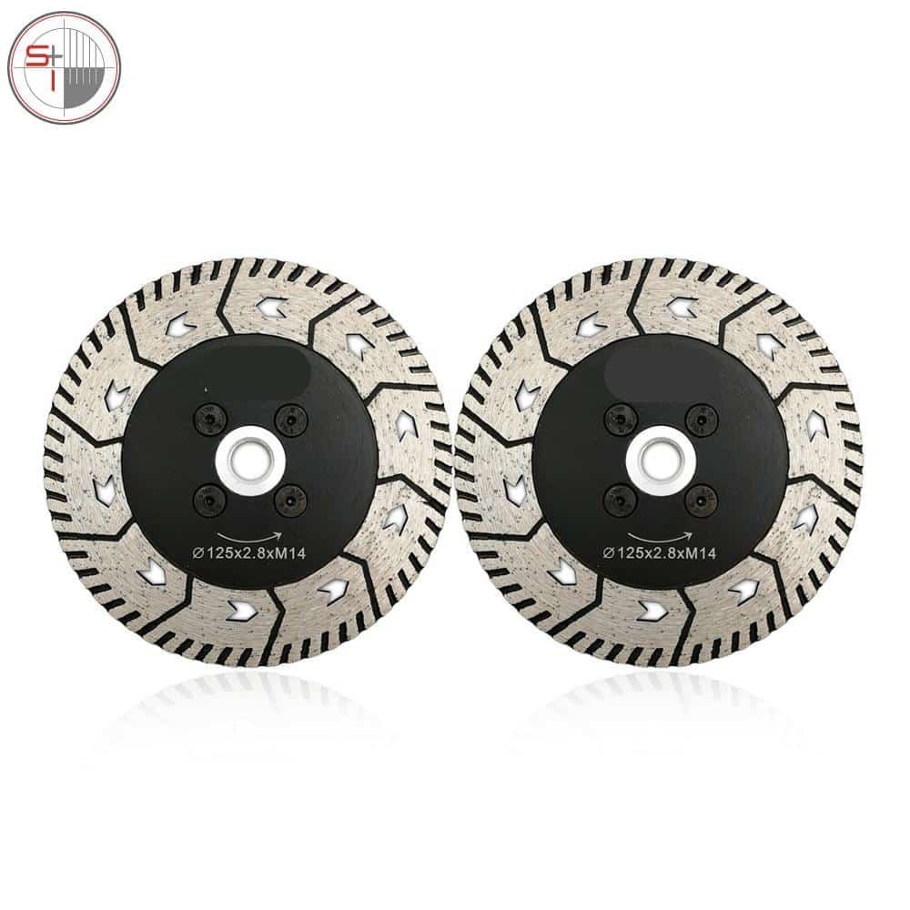 7" Dual Saw Blade Diamond Grinding Cutting Disc for Granite Marble Details about   2pcs 180mm 